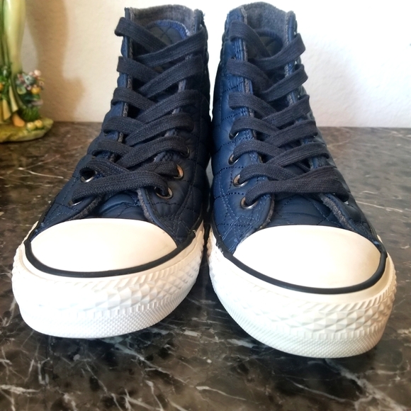 CONVERSE CHUCK TAYLOR ALL STAR QUILTED HIGH TOP Unisex Men size 6 women 8 - Picture 7 of 9
